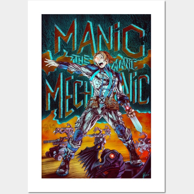 Manic CHARGE Poster Wall Art by Manic